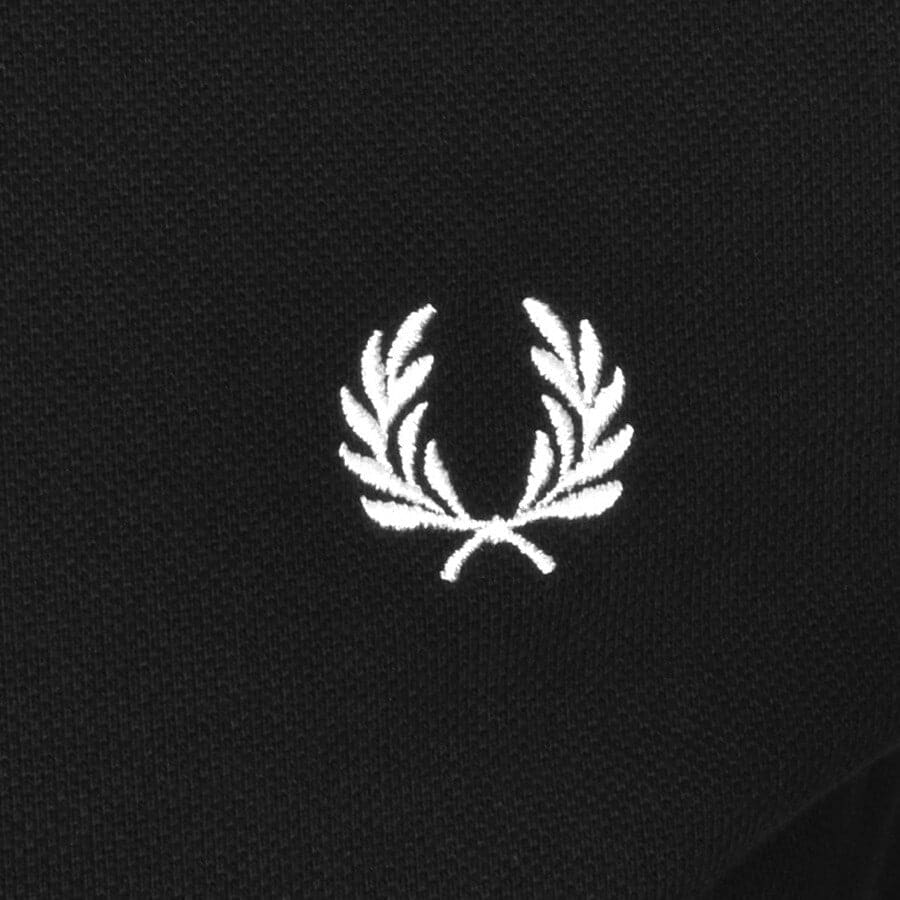 Fred perry black zip hoodie hotsell